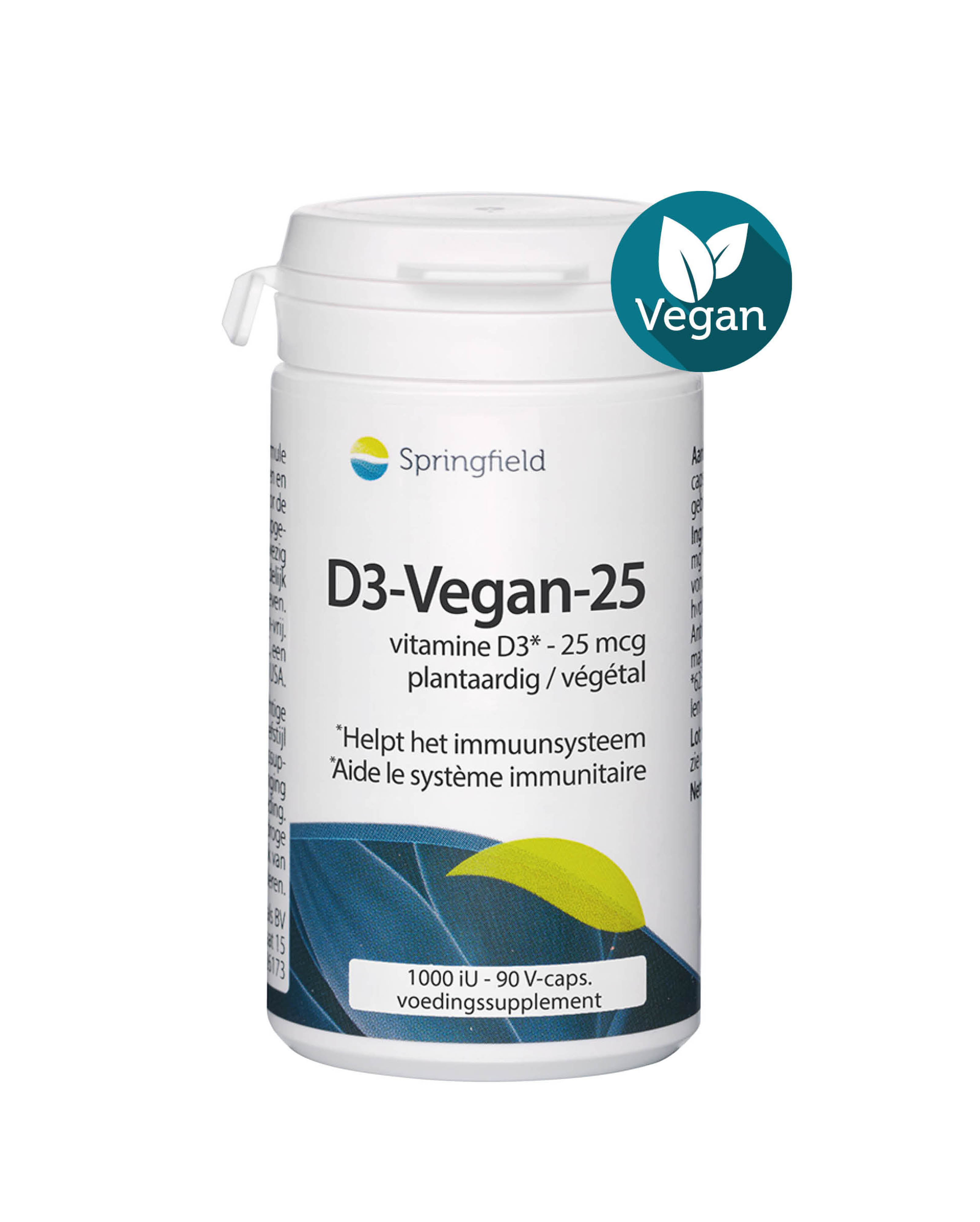 D3-Vegan 25 mcg - 90 Vcaps